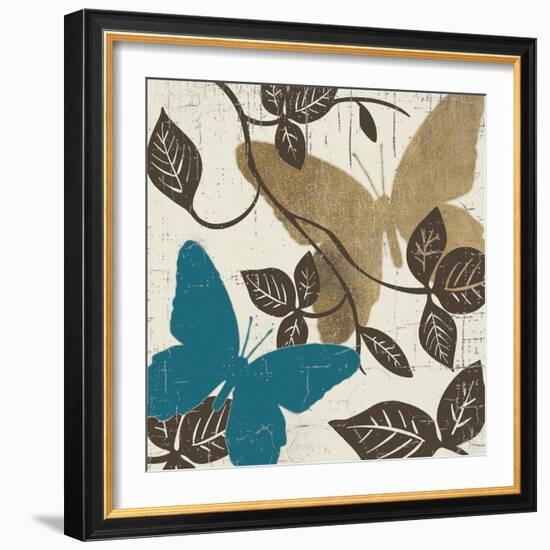 Turquoise Tile 3-Morgan Yamada-Framed Art Print