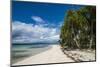 Turquoise water and white sand beach, White Island, Buka, Bougainville, Papua New Guinea, Pacific-Michael Runkel-Mounted Photographic Print