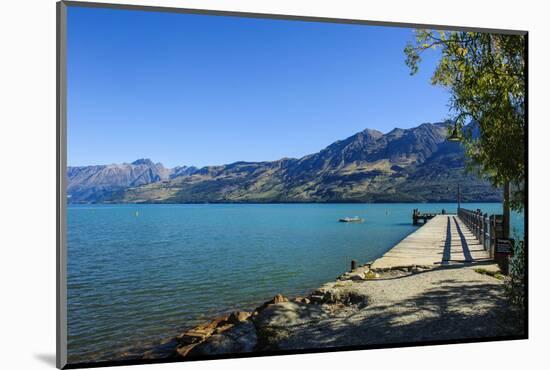 Turquoise Water of Lake Wakatipu, Glenorchy, Near Queenstown-Michael Runkel-Mounted Photographic Print