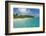 Turquoise Waters and a White Sand Beach, Exumas, Bahamas, West Indies, Caribbean, Central America-Michael Runkel-Framed Photographic Print