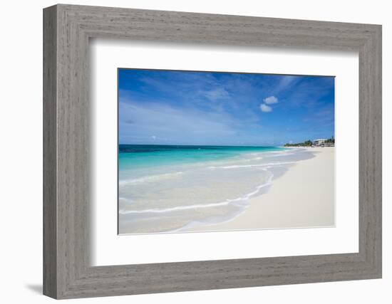 Turquoise waters and whites sand on the world class Shoal Bay East beach, Anguilla, British Oversea-Michael Runkel-Framed Photographic Print