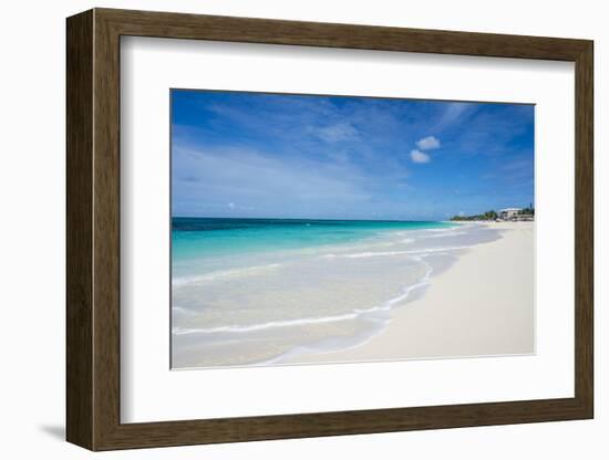 Turquoise waters and whites sand on the world class Shoal Bay East beach, Anguilla, British Oversea-Michael Runkel-Framed Photographic Print