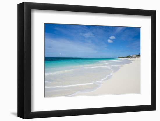 Turquoise waters and whites sand on the world class Shoal Bay East beach, Anguilla, British Oversea-Michael Runkel-Framed Photographic Print