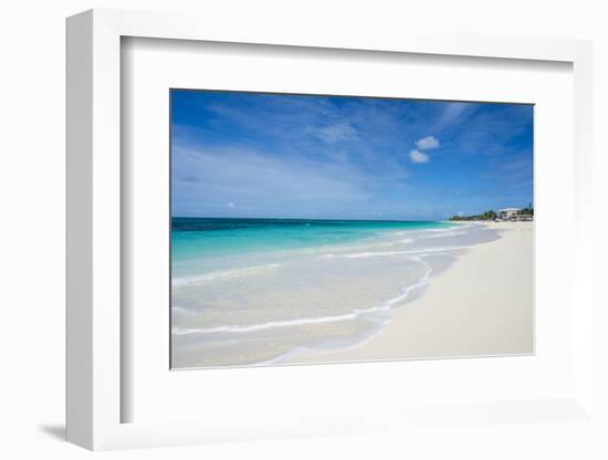 Turquoise waters and whites sand on the world class Shoal Bay East beach, Anguilla, British Oversea-Michael Runkel-Framed Photographic Print