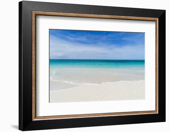 Turquoise waters and whites sand on the world class Shoal Bay East beach, Anguilla, British Oversea-Michael Runkel-Framed Photographic Print