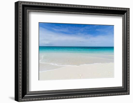 Turquoise waters and whites sand on the world class Shoal Bay East beach, Anguilla, British Oversea-Michael Runkel-Framed Photographic Print