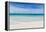 Turquoise waters and whites sand on the world class Shoal Bay East beach, Anguilla, British Oversea-Michael Runkel-Framed Premier Image Canvas