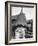 Turret and Roof of House on Bunker Hill Section of Los Angeles-Walker Evans-Framed Photographic Print