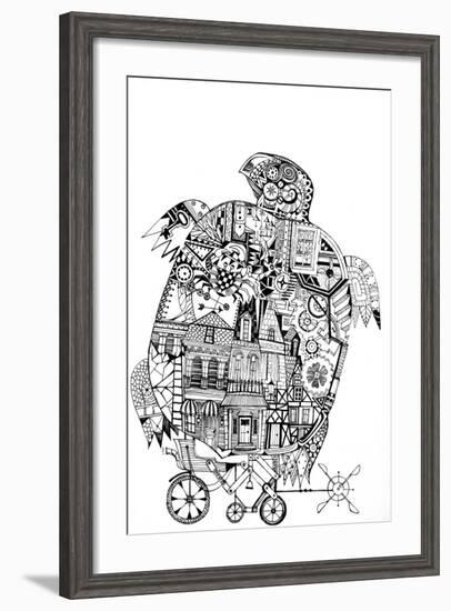 Turtle 1-Oxana Zaika-Framed Giclee Print