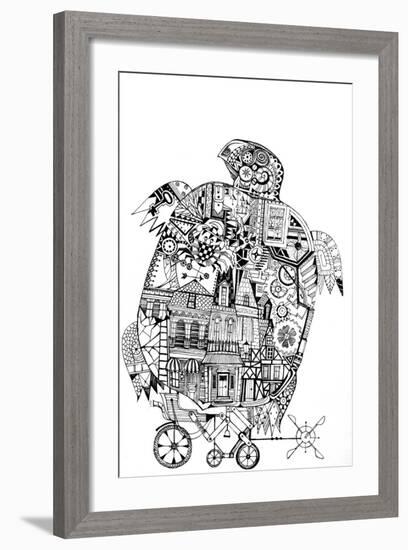 Turtle 1-Oxana Zaika-Framed Giclee Print