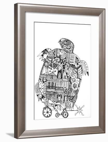 Turtle 1-Oxana Zaika-Framed Giclee Print