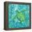 Turtle Batik Sq-Paul Brent-Framed Stretched Canvas