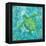 Turtle Batik Sq-Paul Brent-Framed Stretched Canvas