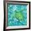 Turtle Batik Sq-Paul Brent-Framed Premium Giclee Print