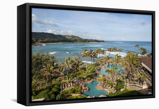 Turtle Bay Resort, North Shore, Oahu, Hawaii, United States of America, Pacific-Michael DeFreitas-Framed Premier Image Canvas