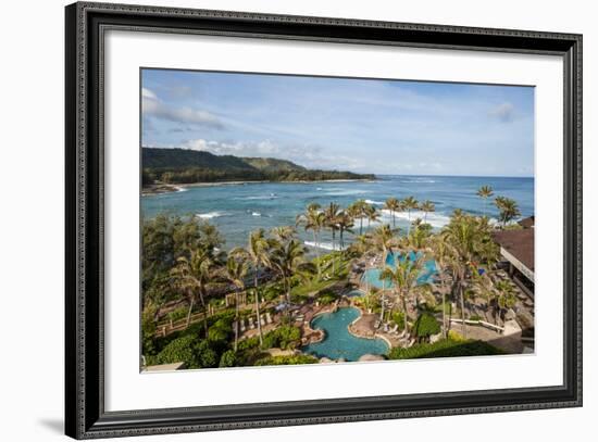 Turtle Bay Resort, North Shore, Oahu, Hawaii, United States of America, Pacific-Michael DeFreitas-Framed Photographic Print