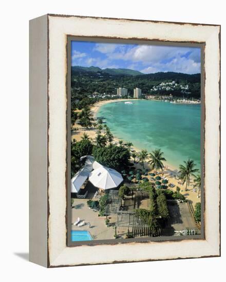 Turtle Beach, Ocho Rios, Jamaica-Doug Pearson-Framed Premier Image Canvas