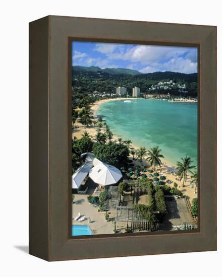 Turtle Beach, Ocho Rios, Jamaica-Doug Pearson-Framed Premier Image Canvas