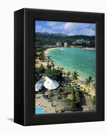 Turtle Beach, Ocho Rios, Jamaica-Doug Pearson-Framed Premier Image Canvas