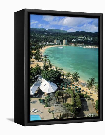 Turtle Beach, Ocho Rios, Jamaica-Doug Pearson-Framed Premier Image Canvas