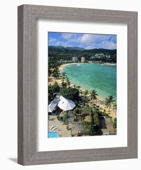 Turtle Beach, Ocho Rios, Jamaica-Doug Pearson-Framed Photographic Print