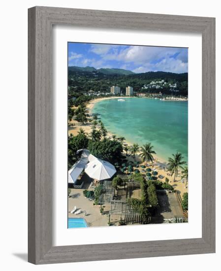 Turtle Beach, Ocho Rios, Jamaica-Doug Pearson-Framed Photographic Print