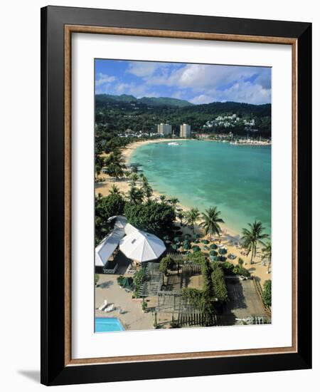 Turtle Beach, Ocho Rios, Jamaica-Doug Pearson-Framed Photographic Print