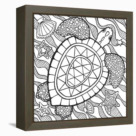 Turtle Beach-Hello Angel-Framed Premier Image Canvas