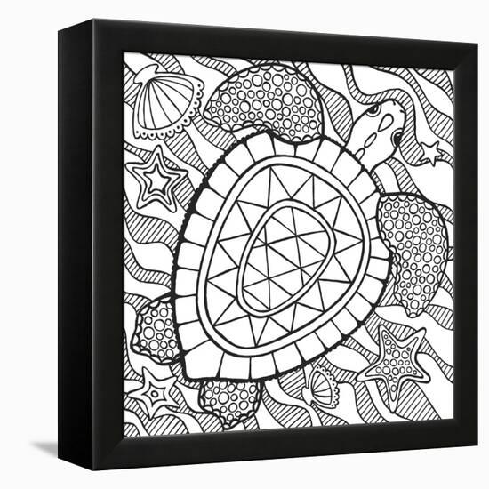 Turtle Beach-Hello Angel-Framed Premier Image Canvas