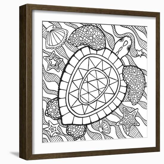 Turtle Beach-Hello Angel-Framed Giclee Print