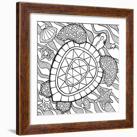 Turtle Beach-Hello Angel-Framed Giclee Print