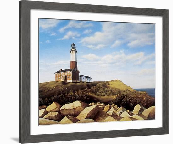 Turtle Cove Hill-Daniel Pollera-Framed Art Print