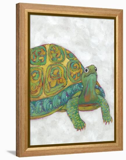 Turtle Friends I-Chariklia Zarris-Framed Stretched Canvas