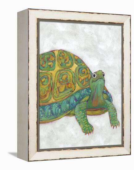 Turtle Friends I-Chariklia Zarris-Framed Stretched Canvas