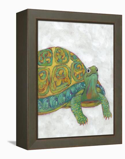 Turtle Friends I-Chariklia Zarris-Framed Stretched Canvas