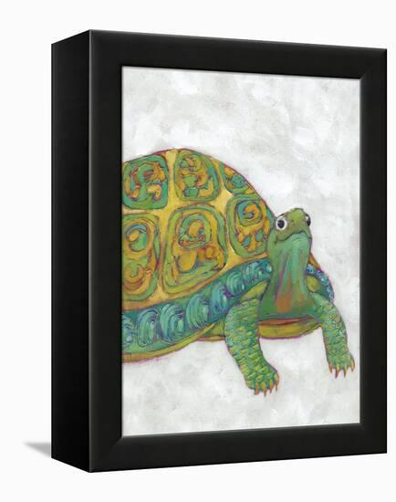 Turtle Friends I-Chariklia Zarris-Framed Stretched Canvas