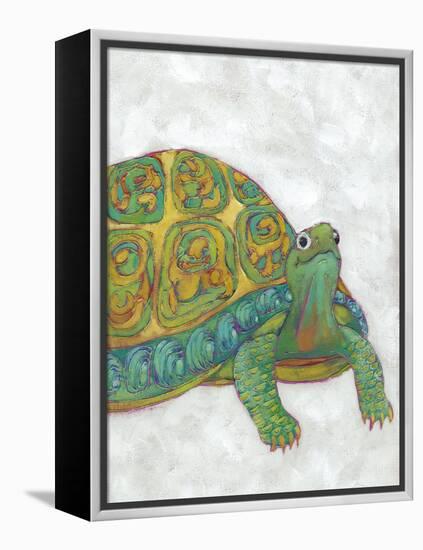 Turtle Friends I-Chariklia Zarris-Framed Stretched Canvas