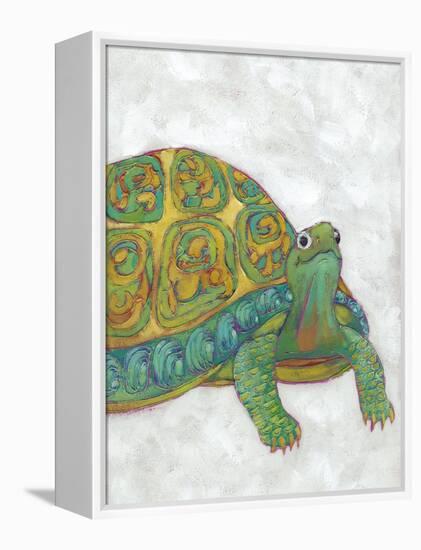 Turtle Friends I-Chariklia Zarris-Framed Stretched Canvas