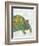 Turtle Friends I-Chariklia Zarris-Framed Art Print