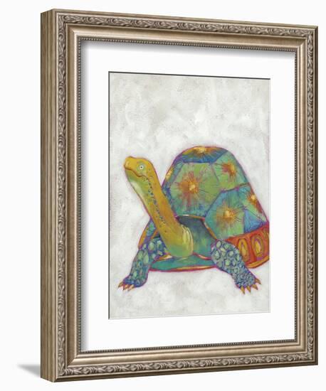 Turtle Friends II-Chariklia Zarris-Framed Art Print