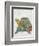 Turtle Friends II-Chariklia Zarris-Framed Art Print