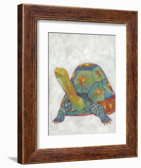 Turtle Friends II-Chariklia Zarris-Framed Art Print