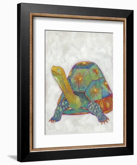 Turtle Friends II-Chariklia Zarris-Framed Art Print