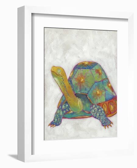 Turtle Friends II-Chariklia Zarris-Framed Art Print