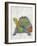 Turtle Friends II-Chariklia Zarris-Framed Premium Giclee Print