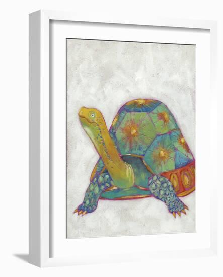 Turtle Friends II-Chariklia Zarris-Framed Premium Giclee Print