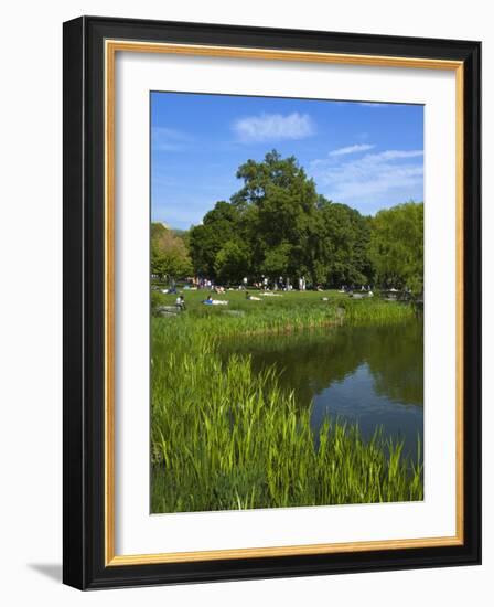 Turtle Pond Area in Central Park, New York City, New York, United States of America, North America-Richard Cummins-Framed Photographic Print