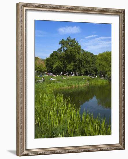 Turtle Pond Area in Central Park, New York City, New York, United States of America, North America-Richard Cummins-Framed Photographic Print