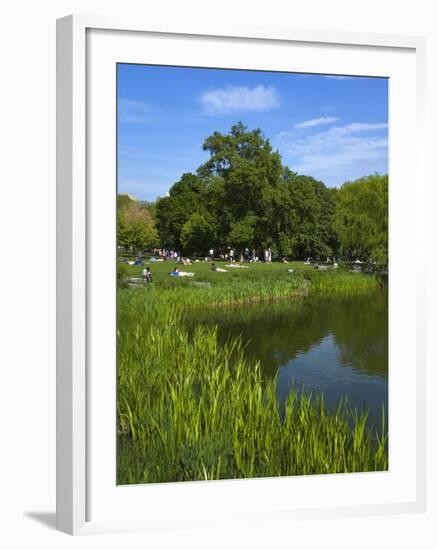 Turtle Pond Area in Central Park, New York City, New York, United States of America, North America-Richard Cummins-Framed Photographic Print