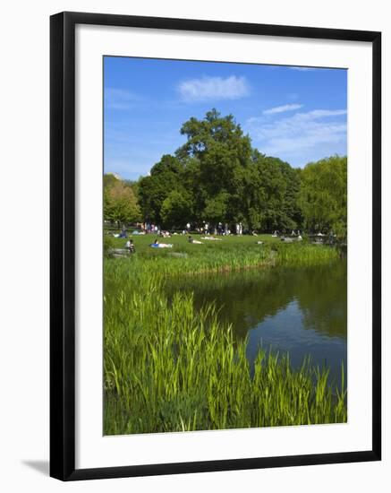 Turtle Pond Area in Central Park, New York City, New York, United States of America, North America-Richard Cummins-Framed Photographic Print